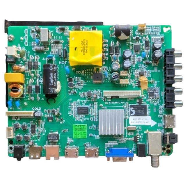 W17062-SY Westinghouse Main/Power Supply Board, ST6308RTU-AP1, JE400D3HE1N, WD40FB2530