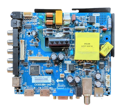 W18147-2-SY Westinghouse Main Board, W18147-2-SY, CV3553BH-U42-11, CV500U1-T01, WD49FB1018