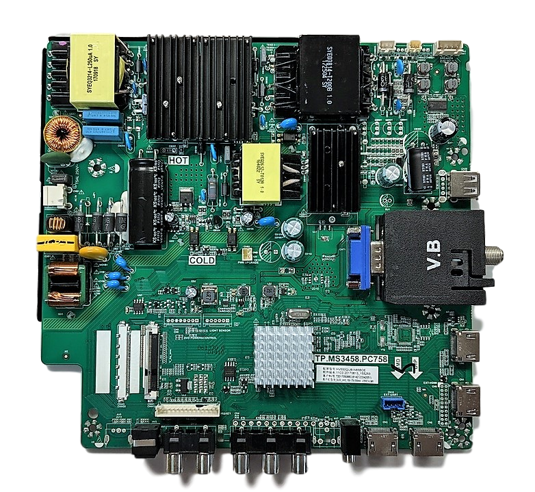 W55-UFTV58CE-Main Sceptre Main Board / Power Supply, TP.MS3458