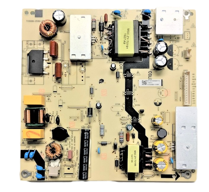 WR43UT4009-POWER Westinghouse Power Supply, TV5006-ZC02-02, WR43UT4009, WR43UX4019