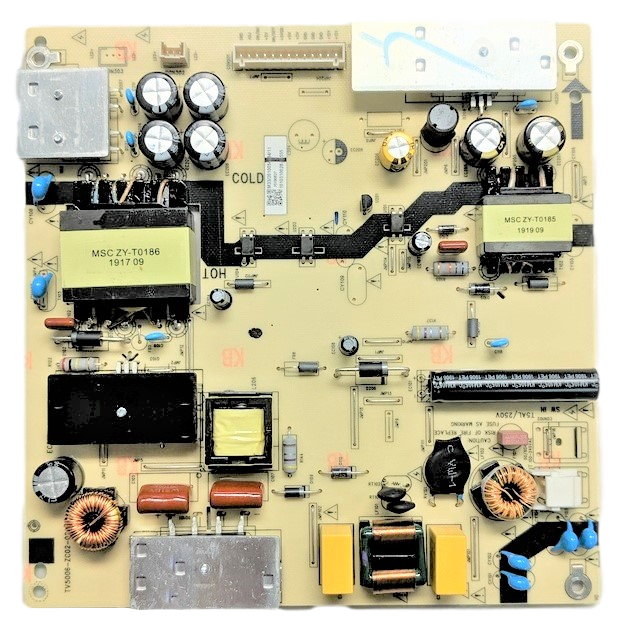 WR50UT4009-POWER Westinghouse Power Supply Board, TV5006-ZC02-02, WR50UT4009