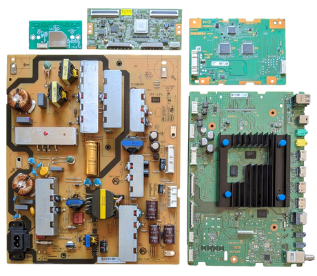 XBR-55X900H Sony TV Repair Parts Kit, A-5014-796-A Main Board, 1-006-134-23 Power Supply, 1-007-573-11 T-Con, A-5012-968-A LED Driver, 1-005-419-11 Wifi, XBR-55X900H