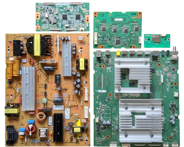 XR-65X90K Sony TV Repair Parts kit, A-5042-769-A Main Board, 1-013-619-42  Power Supply, 1-011-258-11 T-Con, A-5042-592-A LED Driver, 1-005-419-13 