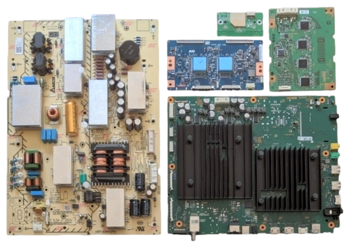 XR-65X95J Sony TV Repair Parts Kit, A-5026-275-A Main Board, 1-006-108-31 Power Supply, 1-012-422-11 T-Con, A5035686A LED Driver, 1-005-419-12 Wifi, XR-65X95J Sony TV Repair Parts Kit, A-5026-275-A Main Board, 1-006-108-31 Power Supply, 1-012-422-11 T-Con, A5035686A LED Driver, 1-005-419-12 Wifi,