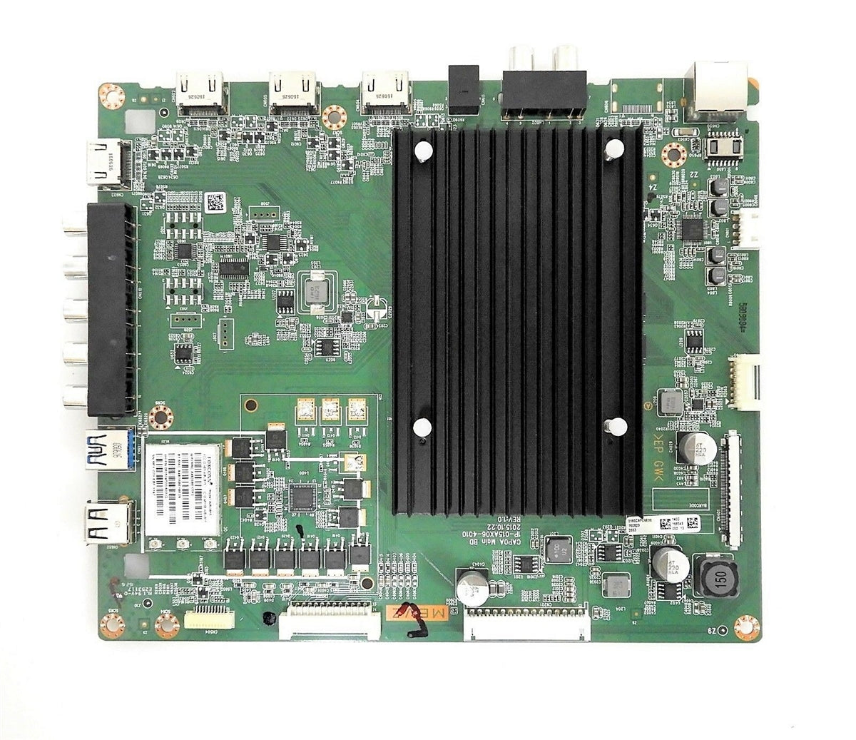 Y8387136S Vizio Main Board, 0160CAP0AE00, 1P015AX06-4010, MBVZ, E70U-D3,  E70UD3