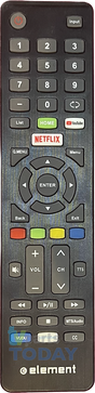 YDX-107-B ELEMENT TV REMOTE