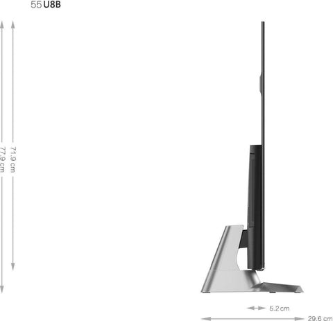 2019 Hisense H55U8B 55