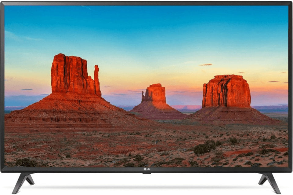 美品 LG 43インチ テレビ 43UK6300PJF 2018年製 48342 毎日のテレビ生活にひときわ鮮やかな彩りを。暮らしに身近な4K