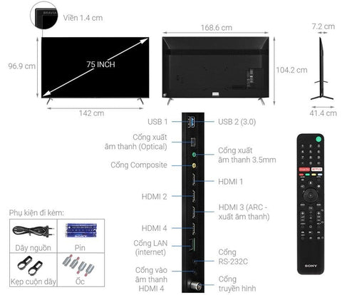 2020 Sony KD-65X8050H 65