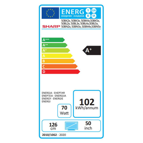 2020 Sharp 49BN3EA 49