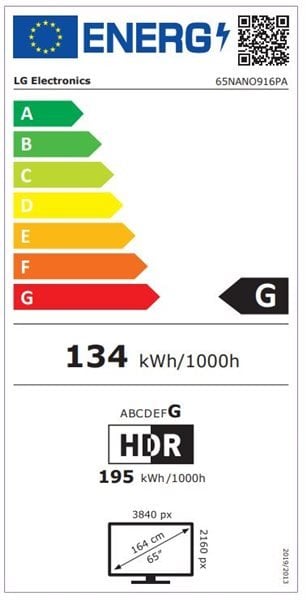 2021 LG 65NANO91PA 65