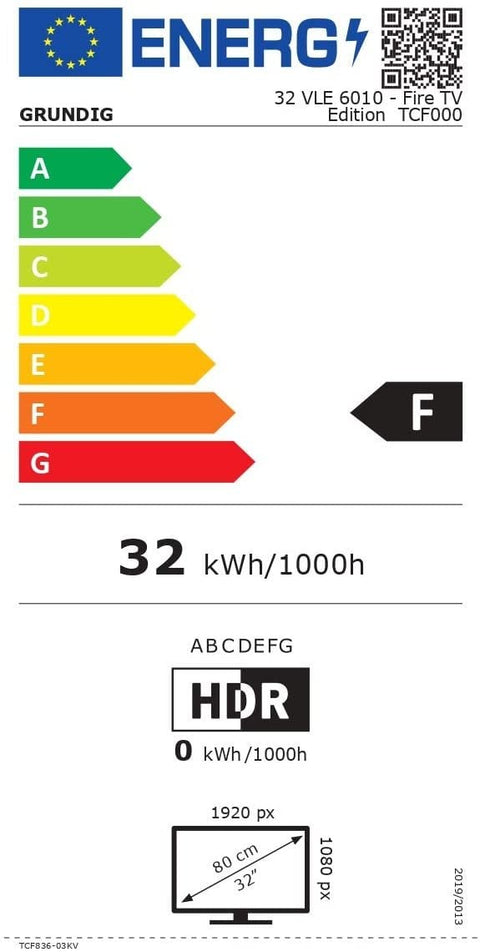 2020 Grundig 32VLE6010 32