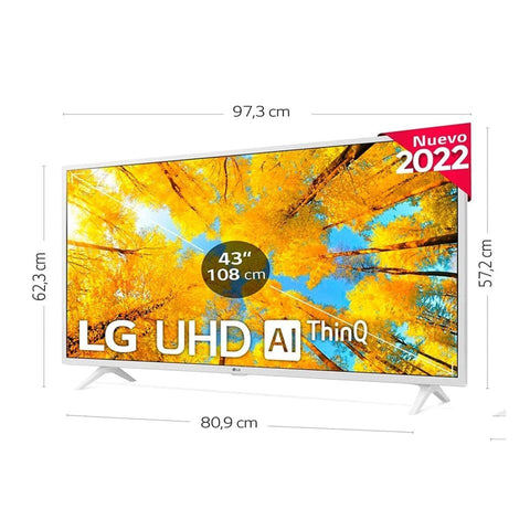 2022 LG 43UQ76909LE 43