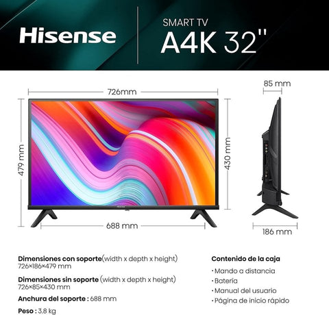 2023 Hisense 40E4KT 40