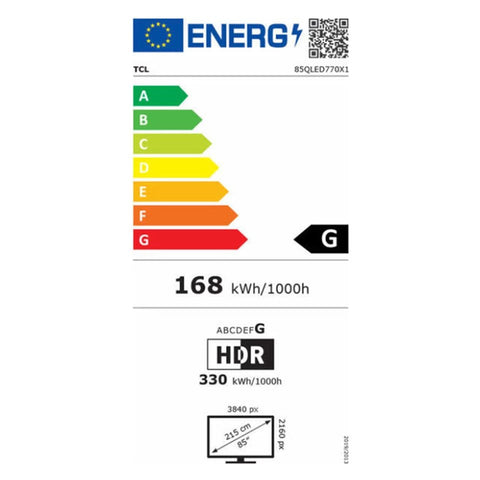 2023 TCL 50QLED770 50